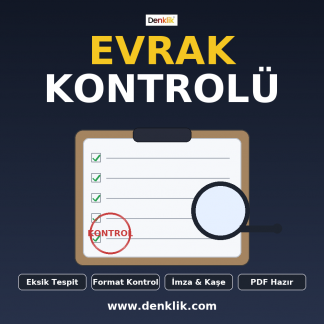 Evrak Kontrolü